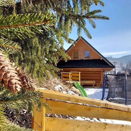 Stylovy Zrub Martina A S Kupacou Kadou A Detskym Ihriskom! * Ždiar