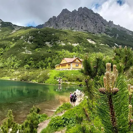 Alpesi faház Stylovy Zrub Martina A S Kupacou Kadou A Detskym Ihriskom!